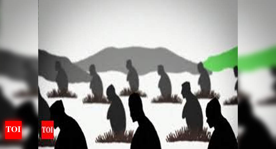 Sewer Lines Choked Sewer lines choked, people forced to defecate in