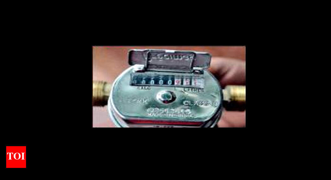 Water Meter More homes to get water meters Kolkata News Times of India
