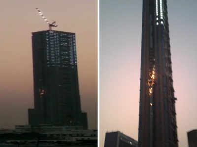 The 42 Kolkata: Fire breaks out at 63-storey under-construction ...