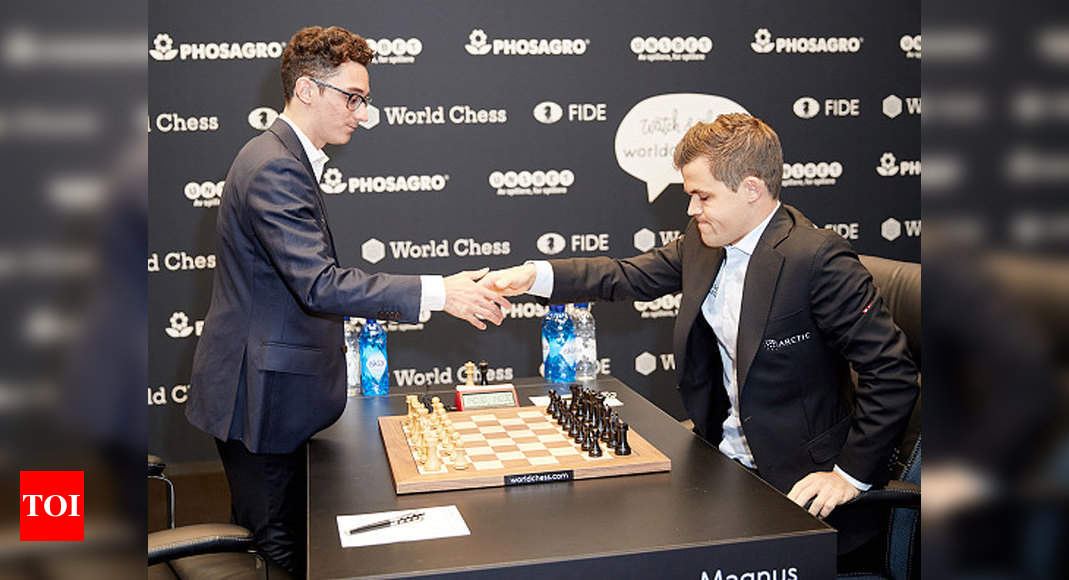 Fabiano Caruana out in front