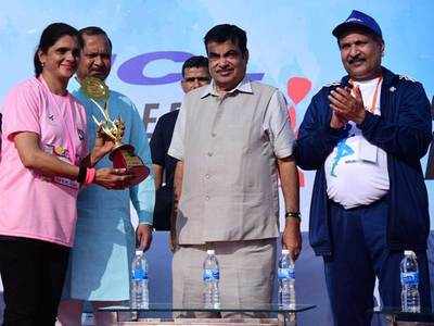 Sharda, Neena, Sheshrao, Dilip shine in Zero Mile Marathon in Nagpur