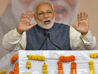 PM Modi hails speed of toilet construction in India in last 4 years