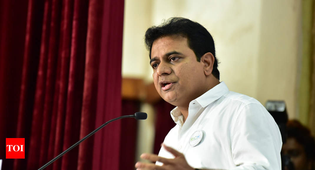 KTR: Telangana CM KCR son KTR becomes farmer in last four years ...