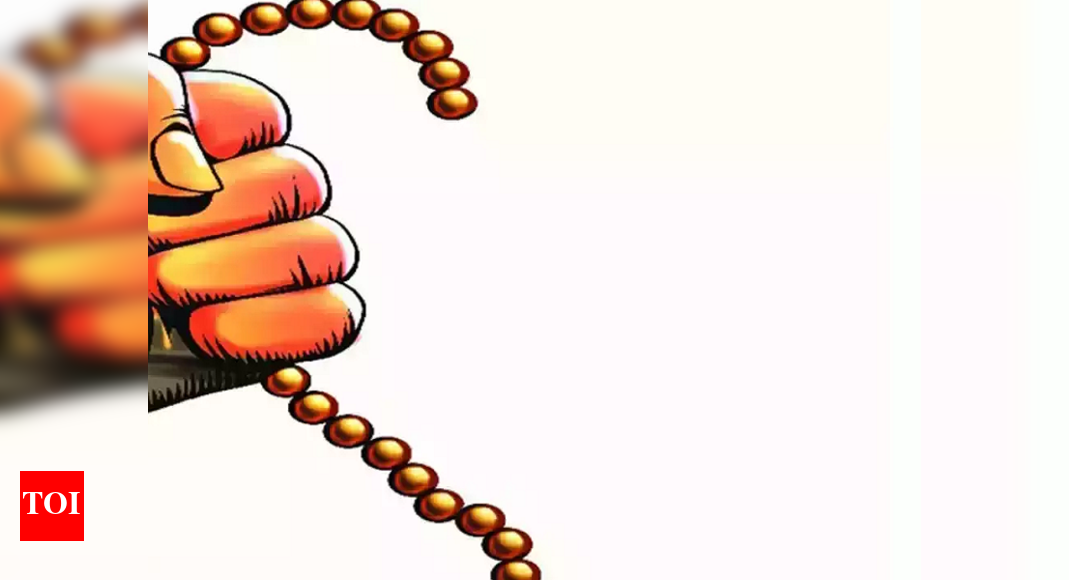 Gold chain snatched amid crowd | Pune News - Times of India