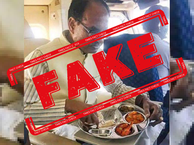 FAKE ALERT: Image showing MP CM Shivraj Singh Chouhan consuming meat