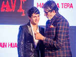 Avitesh Shrivastava and Amitabh Bachchan 