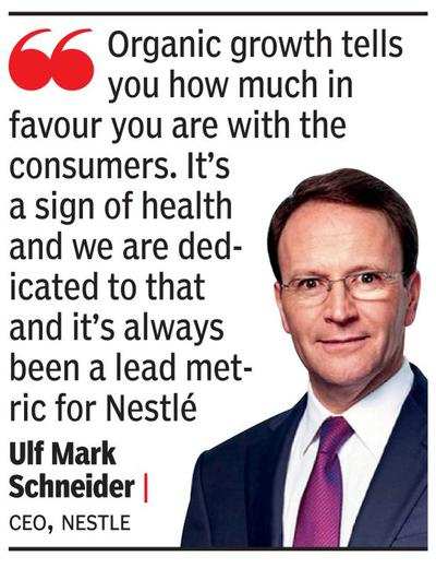 Nestlé looks at organic growth in India too