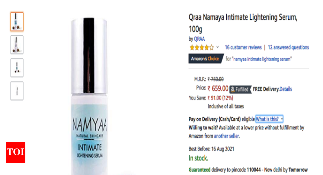 Lighten Your Intimate Parts with most natural and safe ways Namyaa