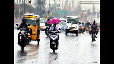 Well-marked low pressure to bring intermittent heavy rain in Chennai today