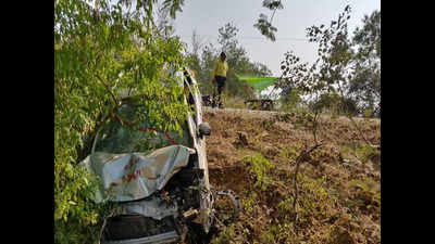 SUV rams into handcart at Kaliyasot Dam killing an elderly couple