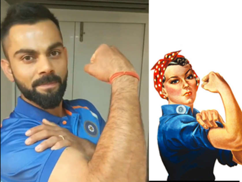 Virat Kohli shows us #JerseyKnowsNoGender and we totally agree