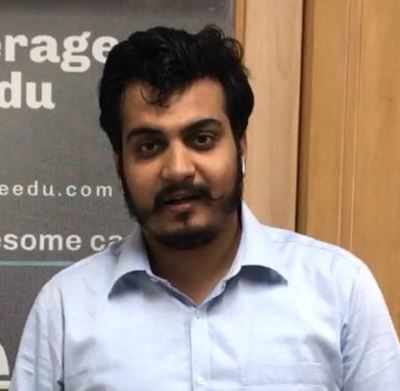 FOUNDER'S BACKPACK: Leverage Edutech's Akshay Chaturvedi takes a long walk  when things get tough - Times of India