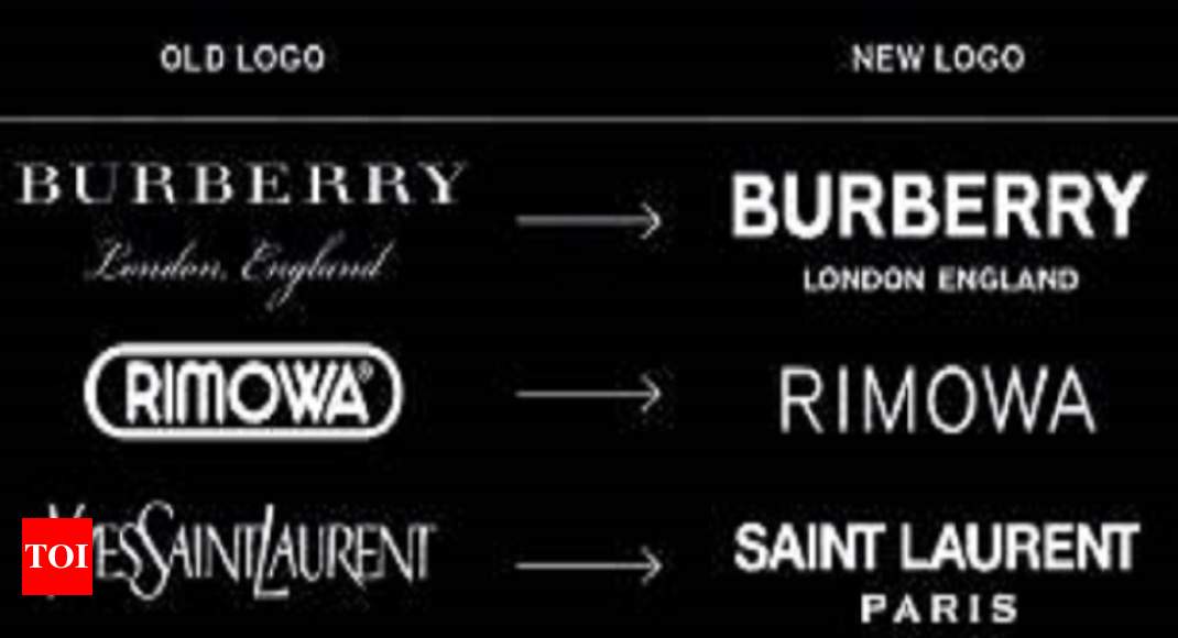 Why Fashion Brands All Use the Same-Style Font in Their Logos - Bloomberg
