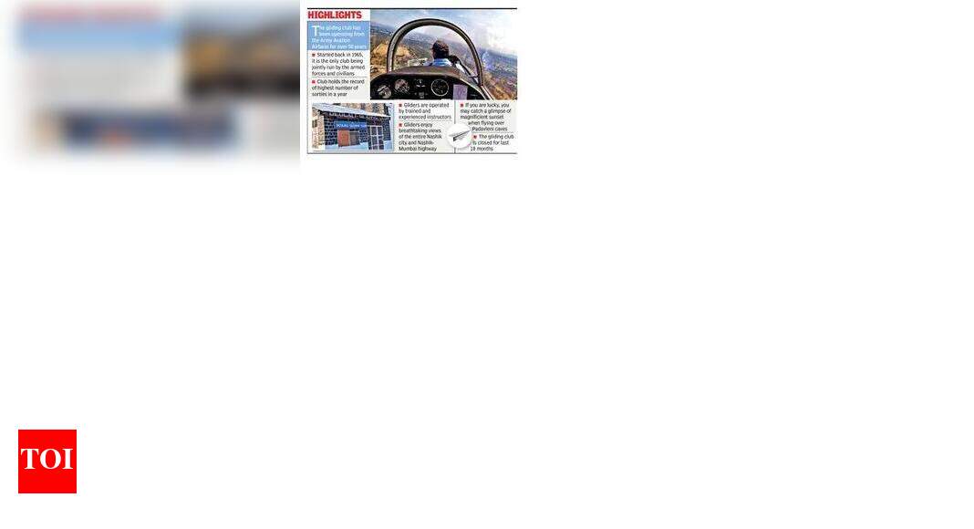 Nashik’s heritage gliding club on verge of closure Nashik News