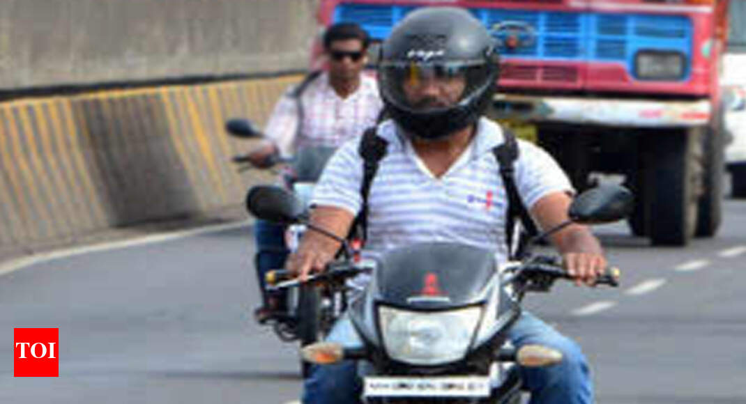 Survey finds only 75 riders wear helmets Goa News Times of India