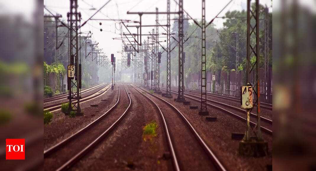 South Western Railway Rail trackdoubling work on three sections faces