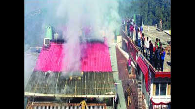 Fire breaks out at Mussoorie hotel