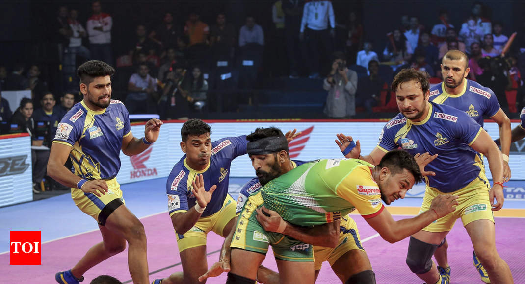 Tamil Thalaivas vs Telugu Titans, Pro Kabaddi 2018 ... - 1070 x 580 jpeg 102kB