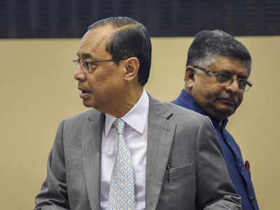 Governance is executive's domain, Union law minister says in presence of CJI Ranjan Gogoi
