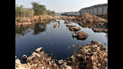 Leachate Flows Into Aravalis Again: Leachate flows into Aravalis again ...