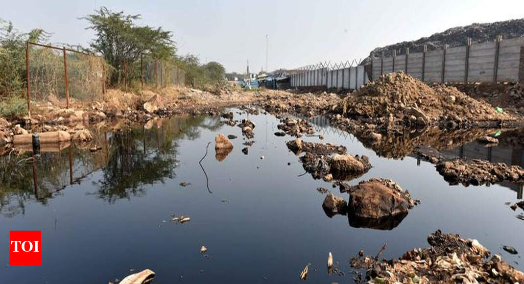 Leachate Flows Into Aravalis Again: Leachate Flows Into Aravalis Again ...