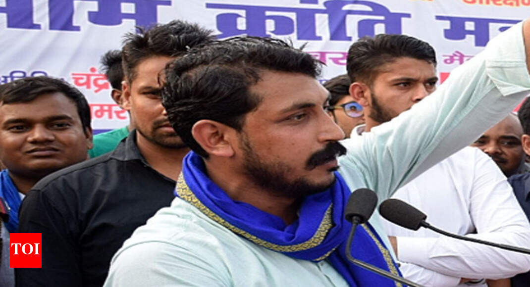 Bhim Army chief drops 'Ravan' from his name | Lucknow News - Times of India