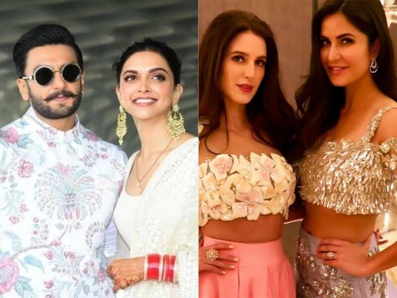 Deepika Padukone And Ranveer Singh Invite Katrina Kaif And Sister Isabelle To Their Reception Hindi Movie News Times Of India deepika padukone and ranveer singh