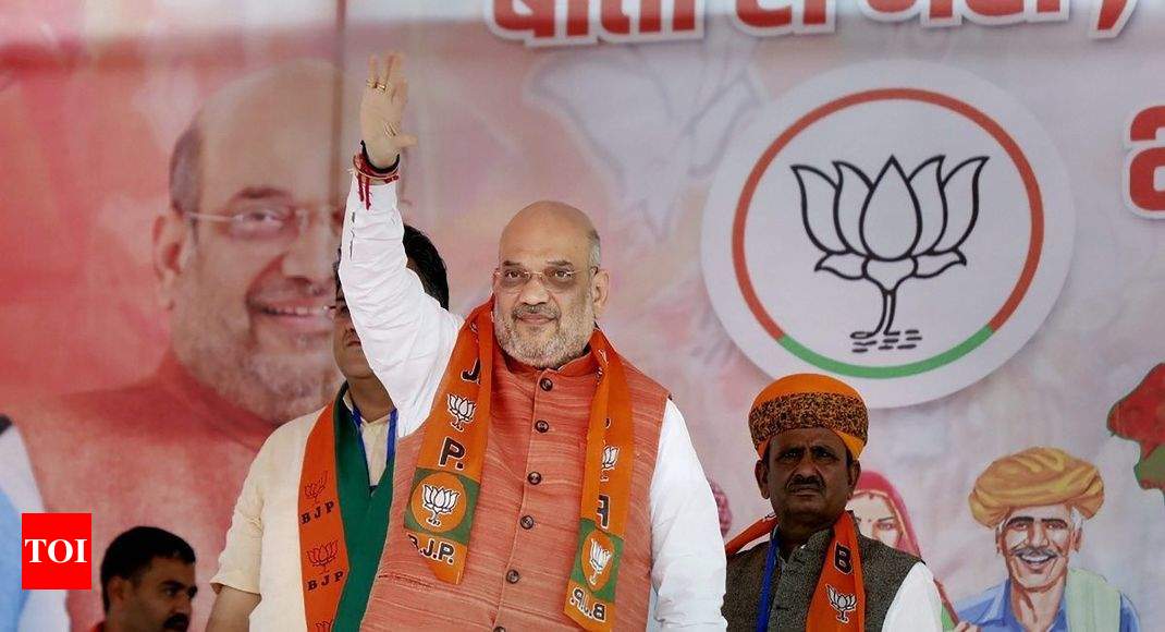 Amit Shah Slams Congress Over Corruption, Caste-based Politics | India ...