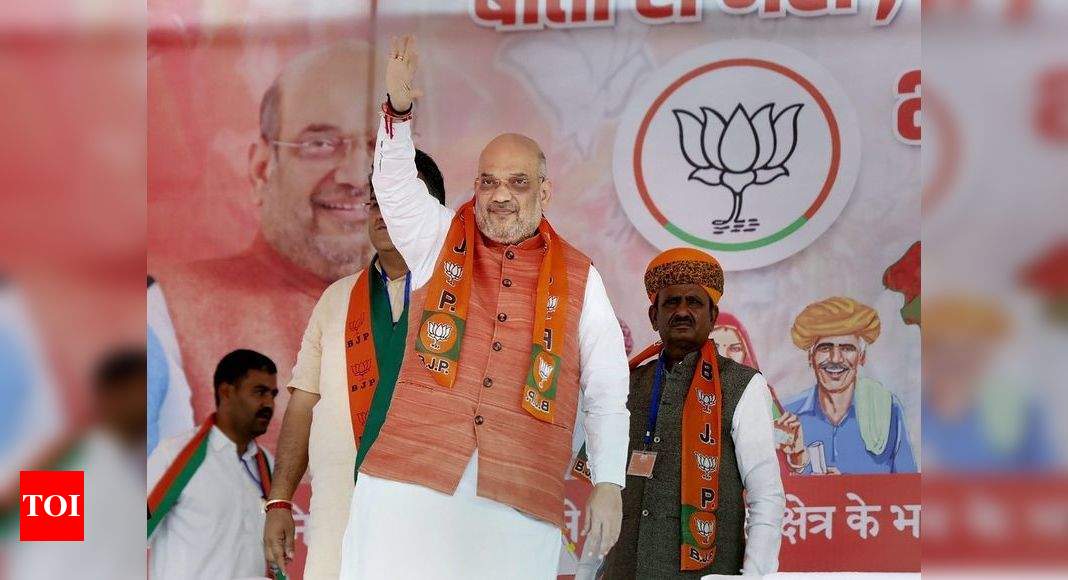 Amit Shah Slams Congress Over Corruption, Caste-based Politics | India ...