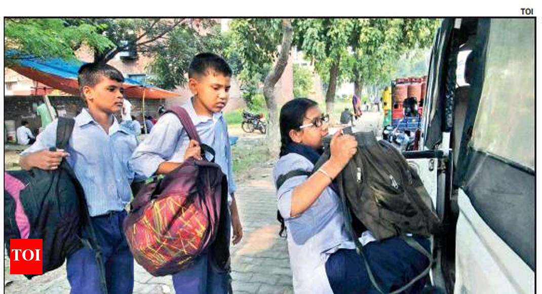 heavy school bags Heavy school bags UT yet to comply with MHRD orders