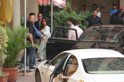 Priyanka Chopra and Nick Jonas's wedding: NickYanka, Joe Jonas and Sophie Turner attend a pooja before wedding festivities