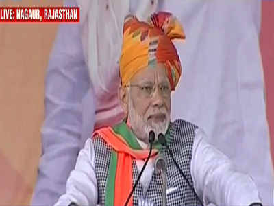 Crocodiles' looting people won't be spared, warns PM Modi in poll-bound  Rajasthan 