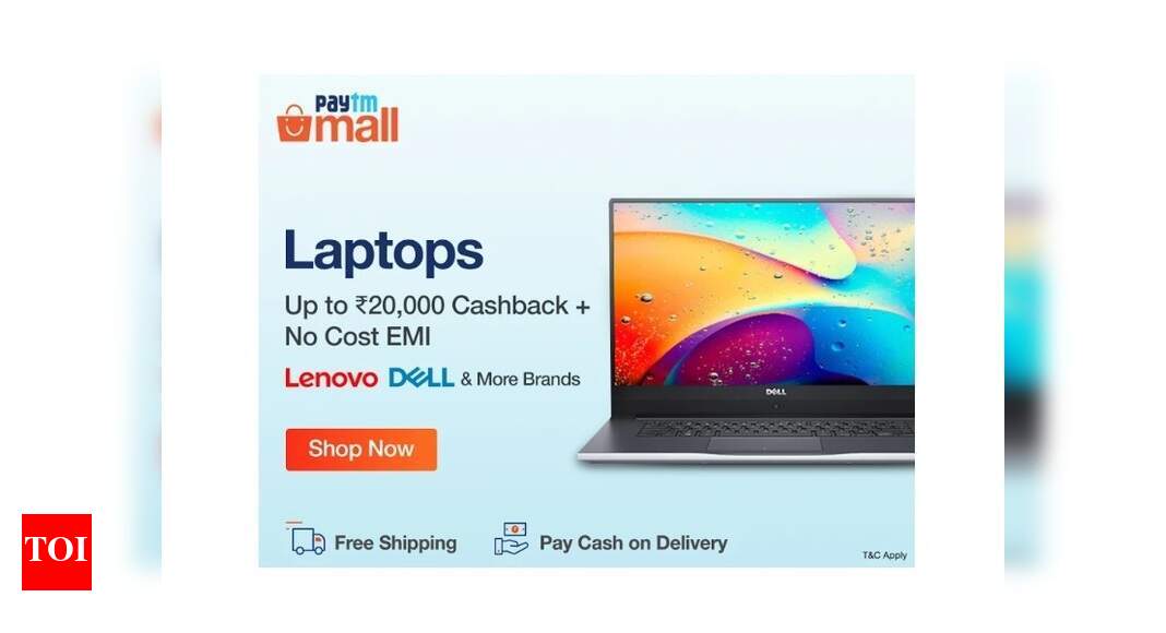 Best deals on laptops Cashback, No Cost EMI & more at Paytm Mall