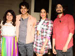 Mallika Dua, Ishaan Khatter, Janhvi Kapoor and Bhuvan Bam 