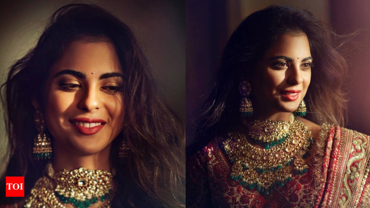 Isha Ambani's 10 ethereal looks that won hearts