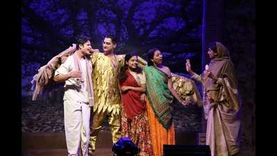 Jataka Tales lits up the stage of Tribal Museum