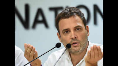 Every citizen of Telangana is in debt but KTR's income increased by 400 per cent: Rahul Gandhi
