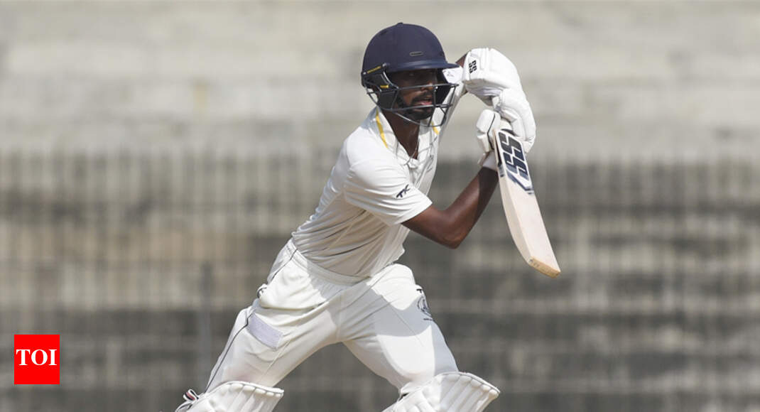 Ranji Trophy Baba Aparajith, Kaushik Gandhi help Tamil Nadu post 218/7