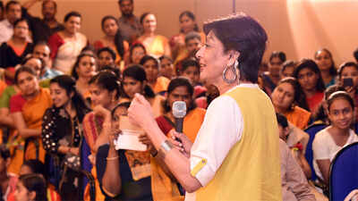 Mallika Sarabhai visits capital city