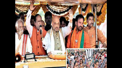 Telangana assembly elections 2018: While BJP fights Naxalites in state, Congress and communist parties take their aid to win polls, says Amit Shah