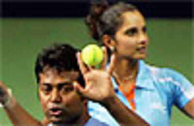 Paes and Sania cast a spell on St Lucia | undefined News - Times of India