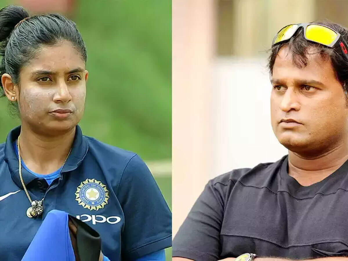 Mithali Raj and Ramesh Powar