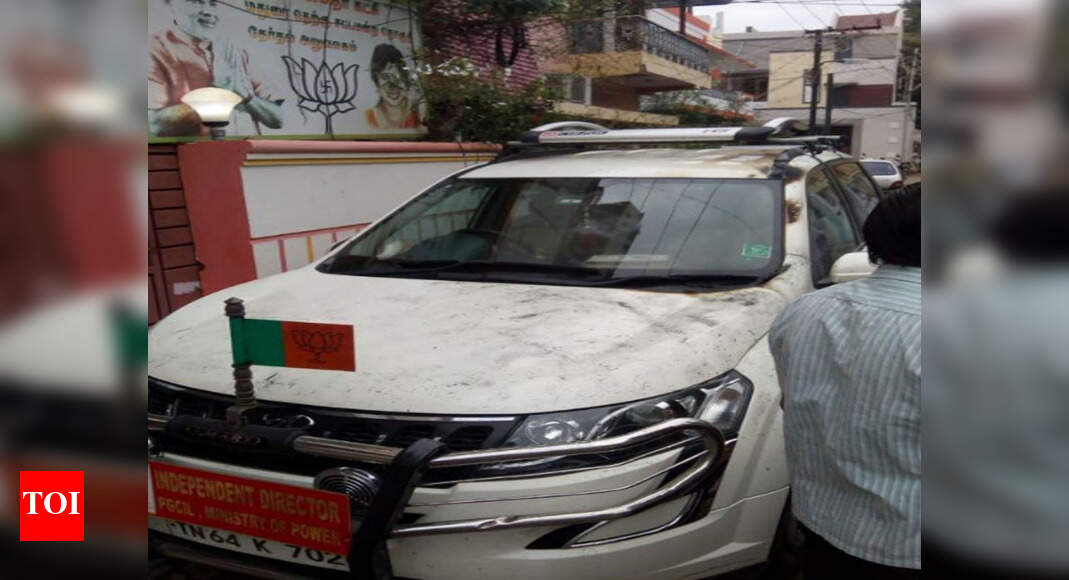 Petrol bomb hurled at BJP leader's house in Madurai | Madurai News ...