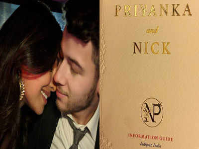 Priyanka Chopra and Nick Jonas' wedding: Get a glimpse of the Indo-western wedding guide