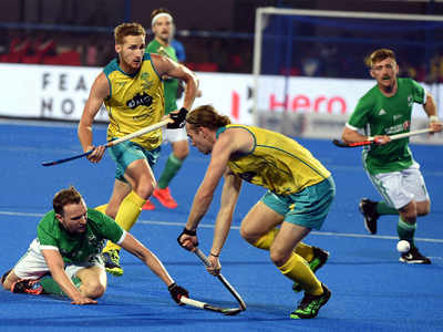 Hockey World Cup: Title holders Australia struggle past Ireland 2-1