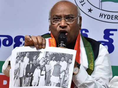 Telangana Assembly Elections 2018: TRS Now A B-team Of BJP, Says Kharge ...