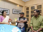 Sohini Dasgupta, Buddhadeb Dasgupta and Kamaleswar Mukherjee