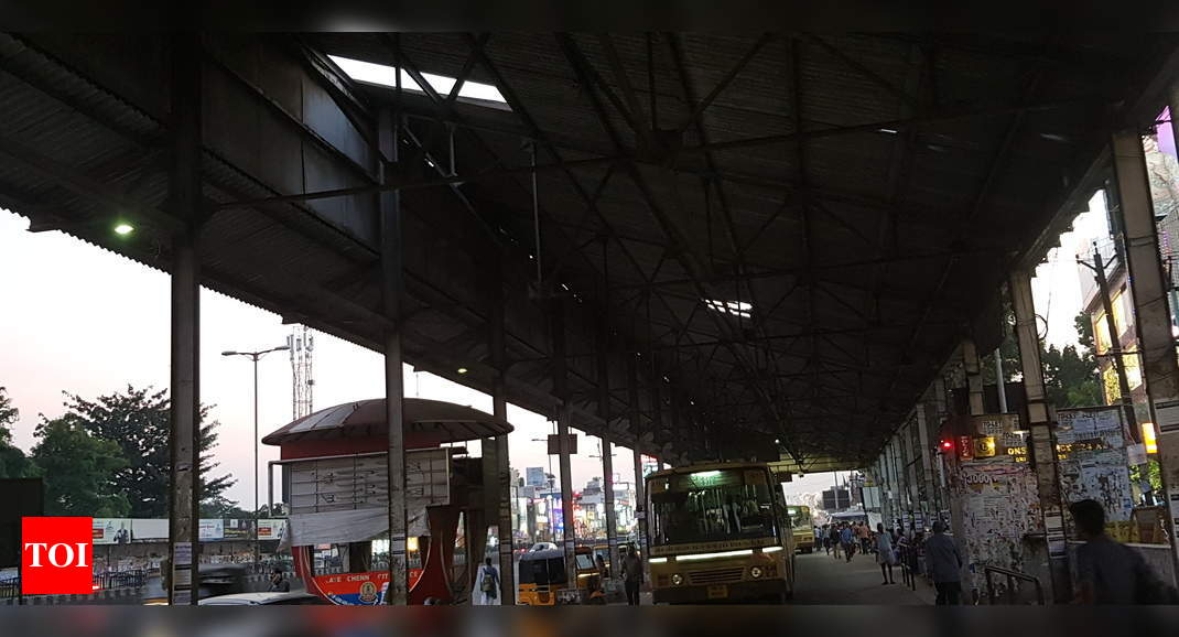 chromepet bus stand - Times of India