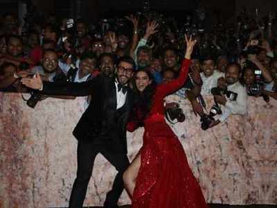 Deepika Padukone and Ranveer Singh's Mumbai reception: Newlyweds thank media for their love and support