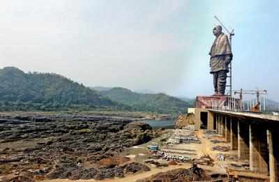 Rs6.38.crore collected in November from 2.79 lakh tourists who visited Statue of Unity